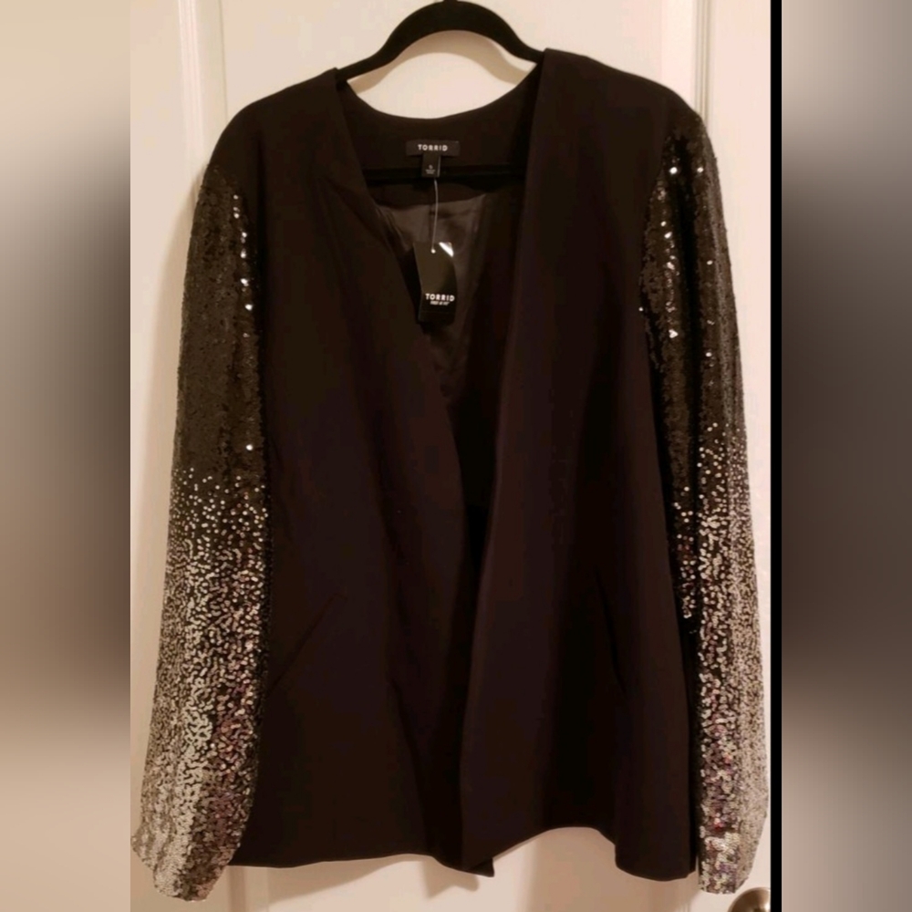 Torrid sequin blazer 5x